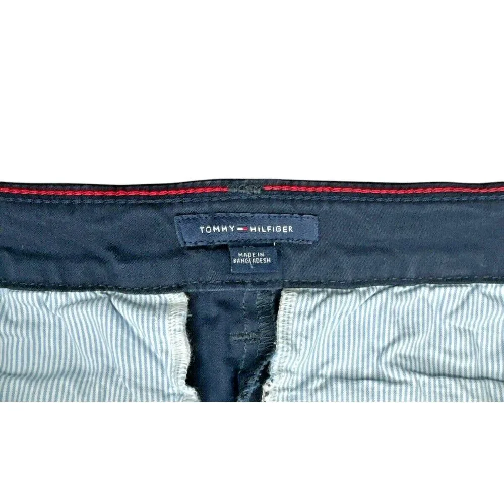 Tommy‎ Hilfiger Boys' Classic Stretch Chino Shorts, 5-Inch, Blue, Size 00